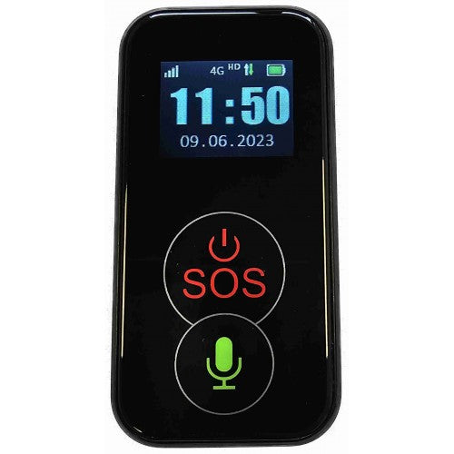 the pocket keyring gps location tracker with sos button and fall detection