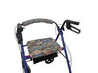 Made in the Mill William Morris Rollator Makeover Set in Strawberry Thief Pattern