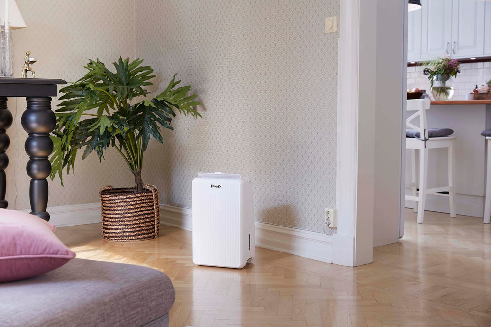 Wood’s MRD14G Dehumidifer in home