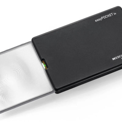 Eschenbach easyPOCKET LED Illuminated ‘Credit Card’ Pocket Magnifier