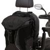 Image of the grey and black torba go back of the back of a mobility scooter,