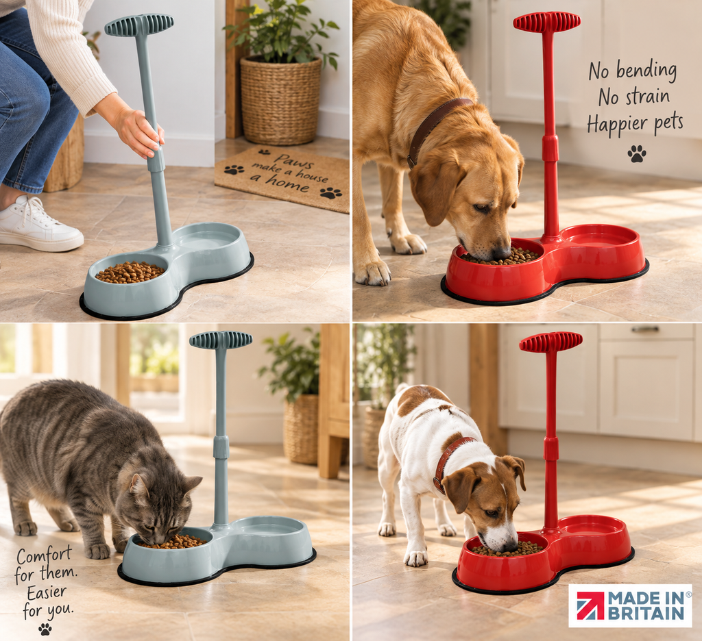 No Need to Bend Long Handled Pet Bowl - BRAND NEW!