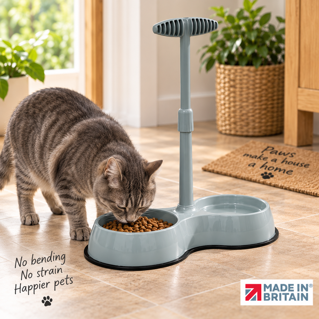 No Need to Bend Long Handled Pet Bowl - BRAND NEW!