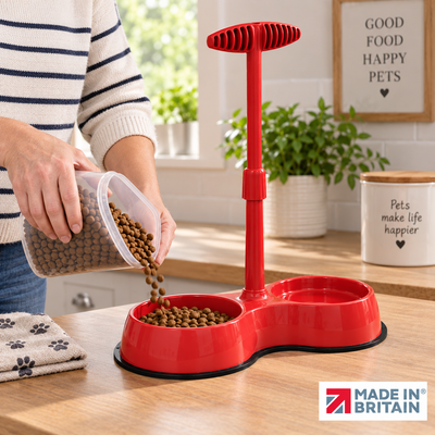No Need to Bend Long Handled Pet Bowl - BRAND NEW!
