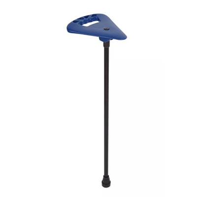Non Folding Flipstick, Royal Blue Seat, Black Stem, Standard Length, 75cm