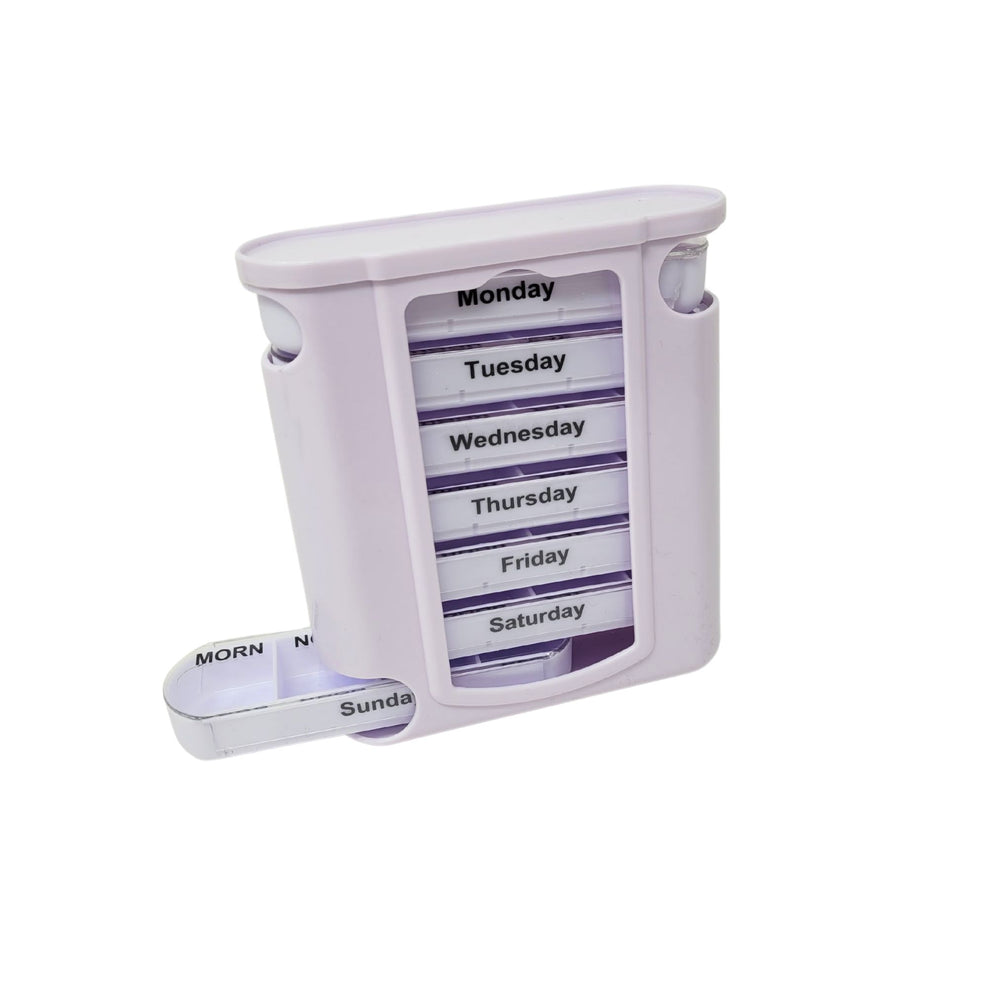 Stacked Weekday Pill Dispenser