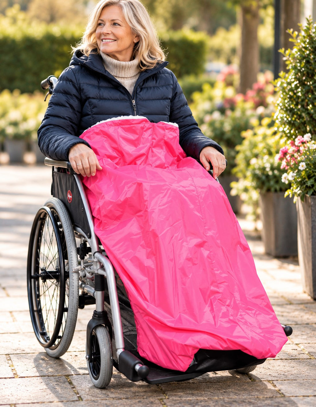 Wheelchair Cosy – in Three Colours and Three Sizes