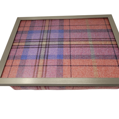 Luxury Bichon Tweed Lap Tray With Bean Bag from Made in the Mill