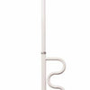 Bathtub Security Pole and Curve Grab Bar - White