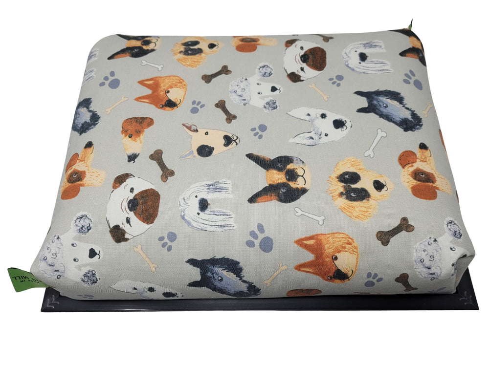 Luxury Lap Tray With Bean Bag - Portrait Pups Design from Made in the Mill