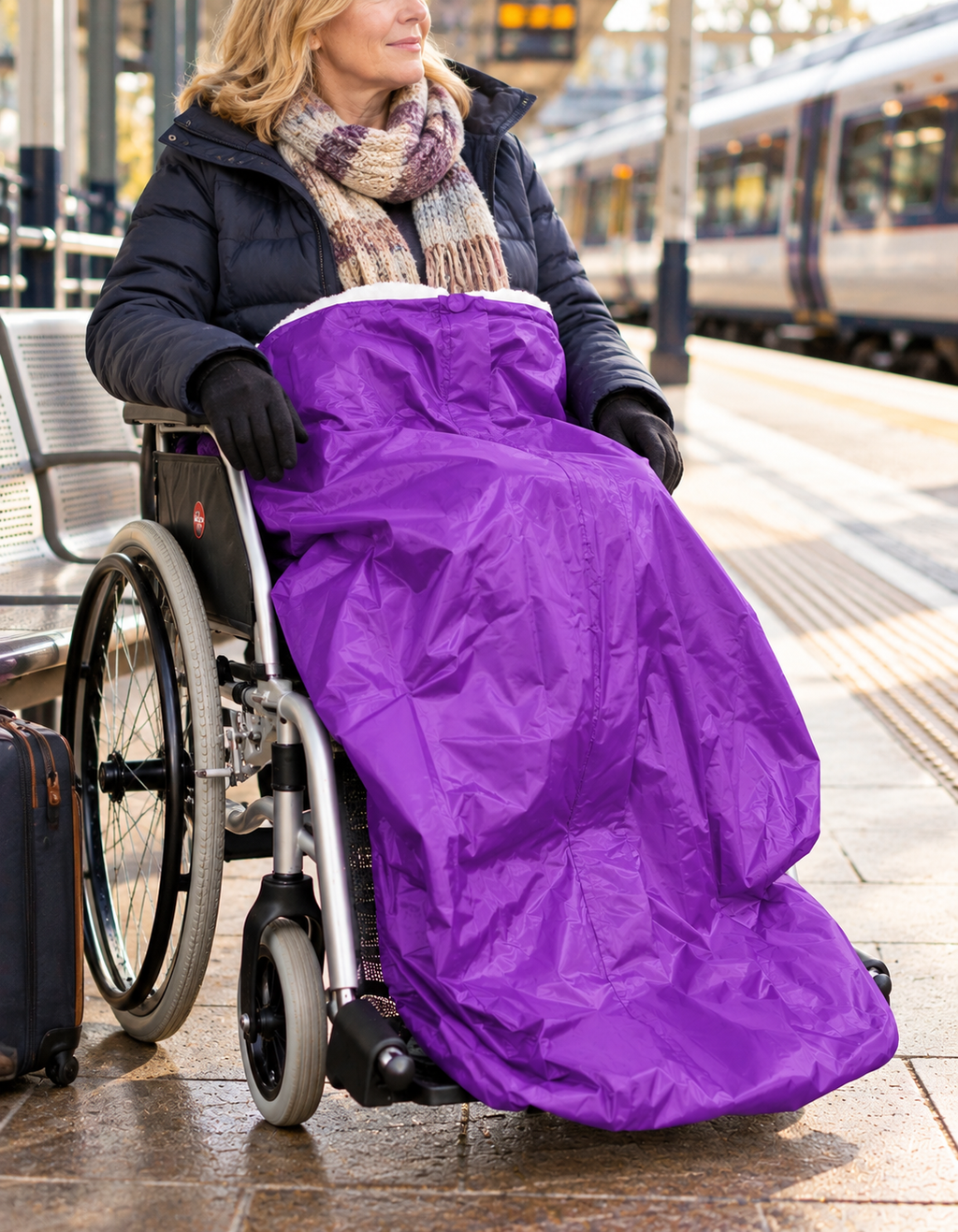 Wheelchair Cosy – in Three Colours and Three Sizes