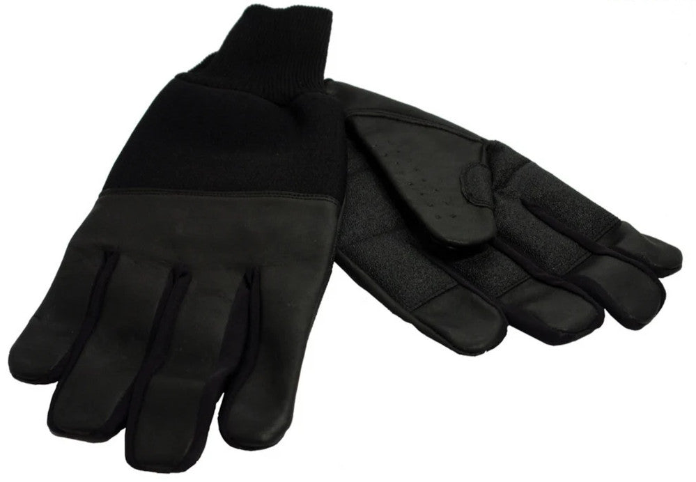 Revara Sports Leather Winter Weight Wheelchair Gloves