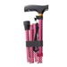 Folding Walking Stick / Cane With Strap - Various Designs