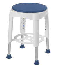 Shower Stool with Padded Swivelling Seat
