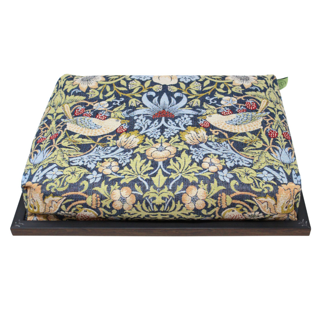 Luxury Strawberry Thief Lap Tray With Bean Bag from Made in the Mill