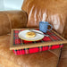 Royal Stewart Red Tartan Lap Tray with Bean Bag