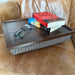 Luxury Dogtooth Lap Tray With Bean Bag