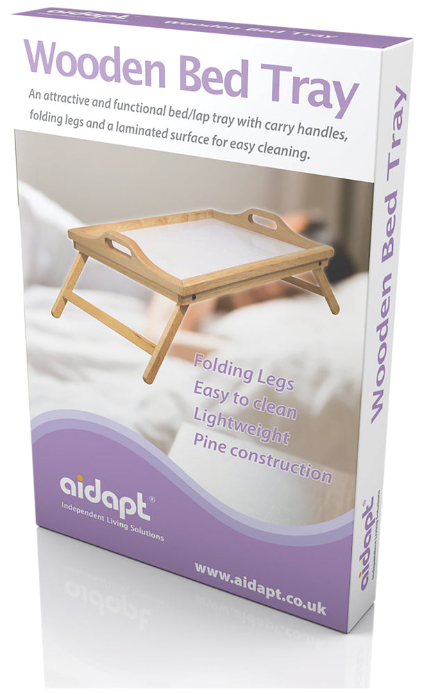 Folding Wooden Bed Tray