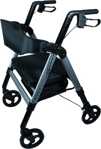the silver deluxe bariatric rollator/walker