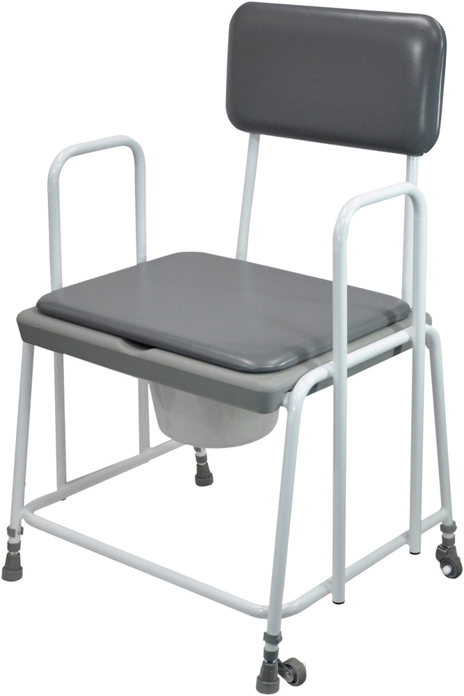 the image shows the sussex bariatric commode chair