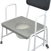 the image shows the dorset devon and suffolk bariatric commode
