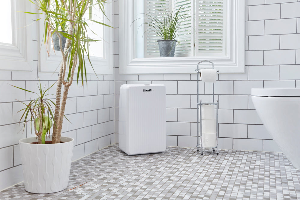 Wood’s MRD14G Dehumidifer in home