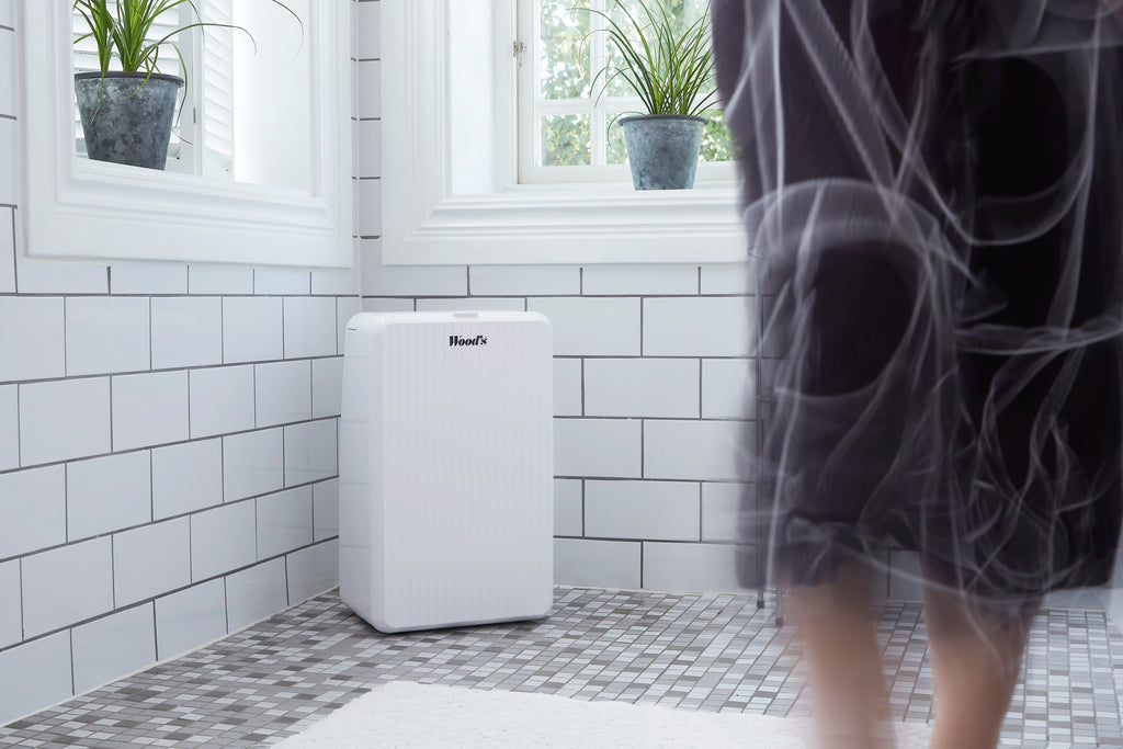 Wood’s MRD14G Dehumidifer in home