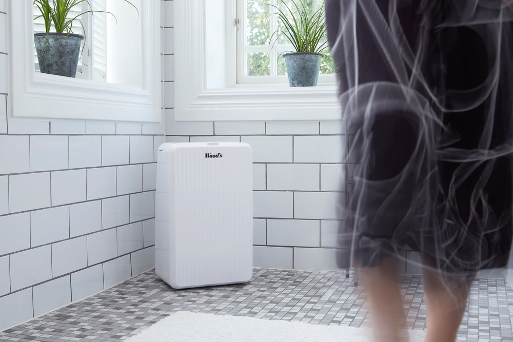 Wood’s MRD14G Dehumidifer in home