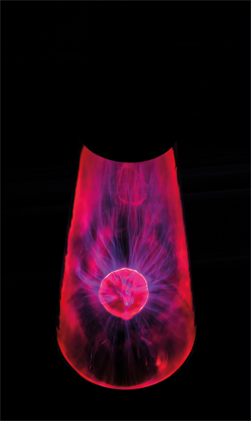 Contact Sensitive Plasma Rocket Lamp