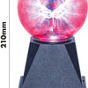 Contact Sensitive 5 Inch Plasma Ball with Butterfly Effect