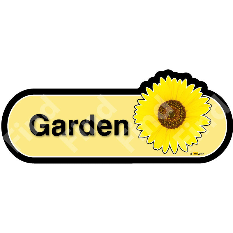 The Garden Care Home Sign