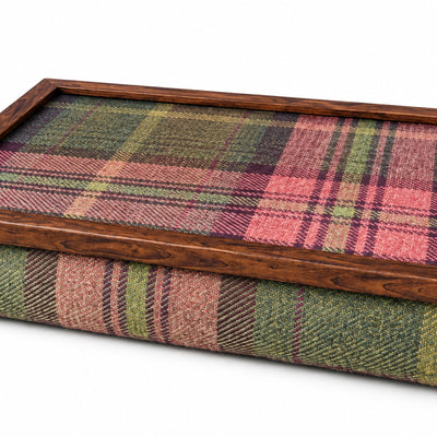 Luxury Harrier Tweed Lap Tray With Bean Bag from Made in the Mill