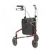 The Red Days Steel Tri Three Wheel Walker