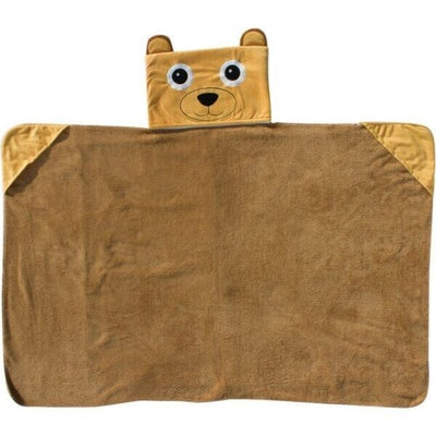 Bear Pillow Comforter Blanket