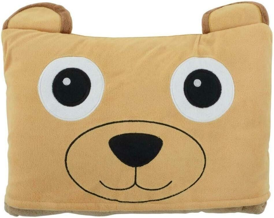 Bear Pillow Comforter Blanket