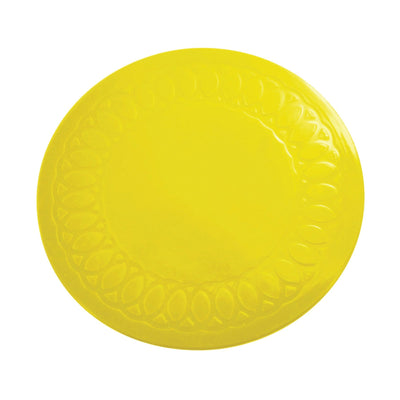 Yellow Tenura Circular Anti-Slip Coasters