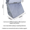 the measurements of the adjustable bed wedge pillow