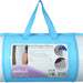 the bed wedge pillow in its carry bag with handle