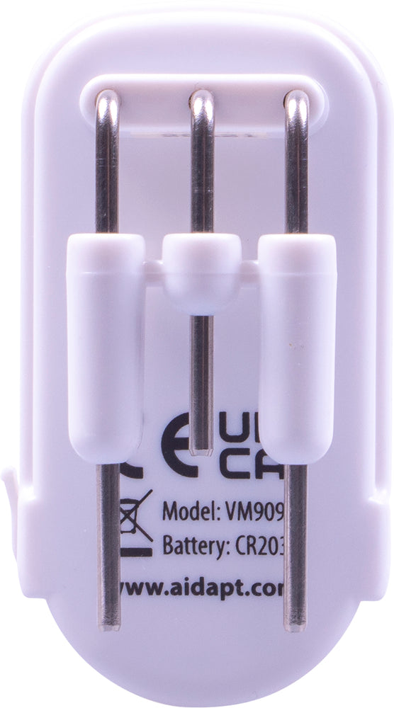 the image shows a close up of the three metal level indicators on the liquid level detector