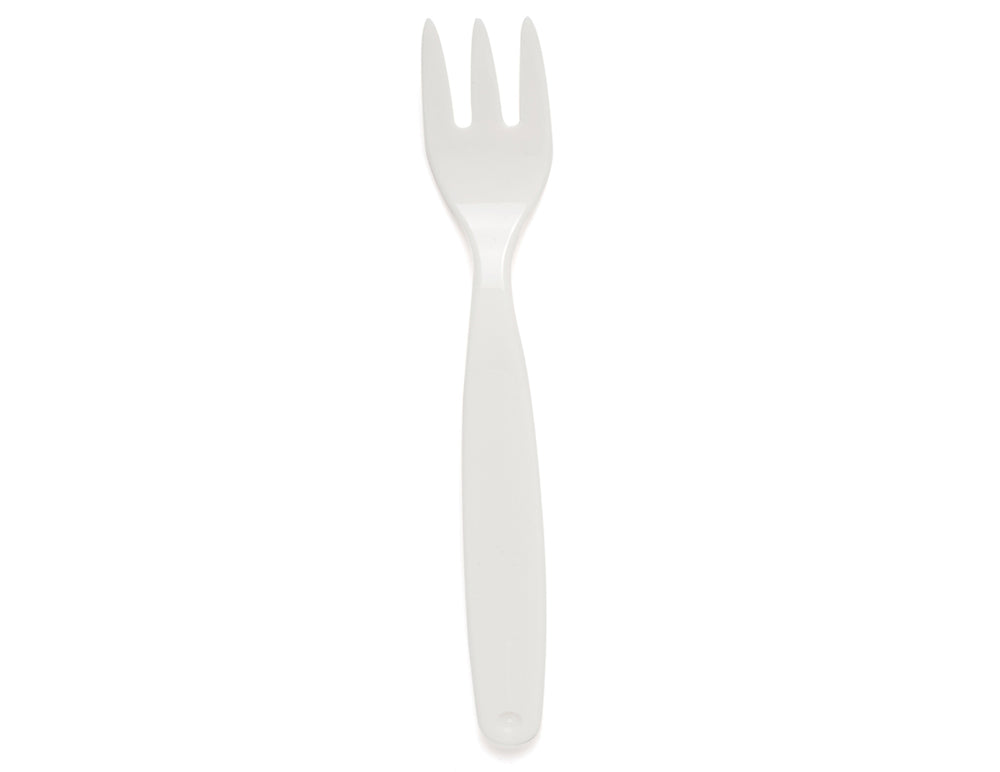 Small Reusable Fork - White