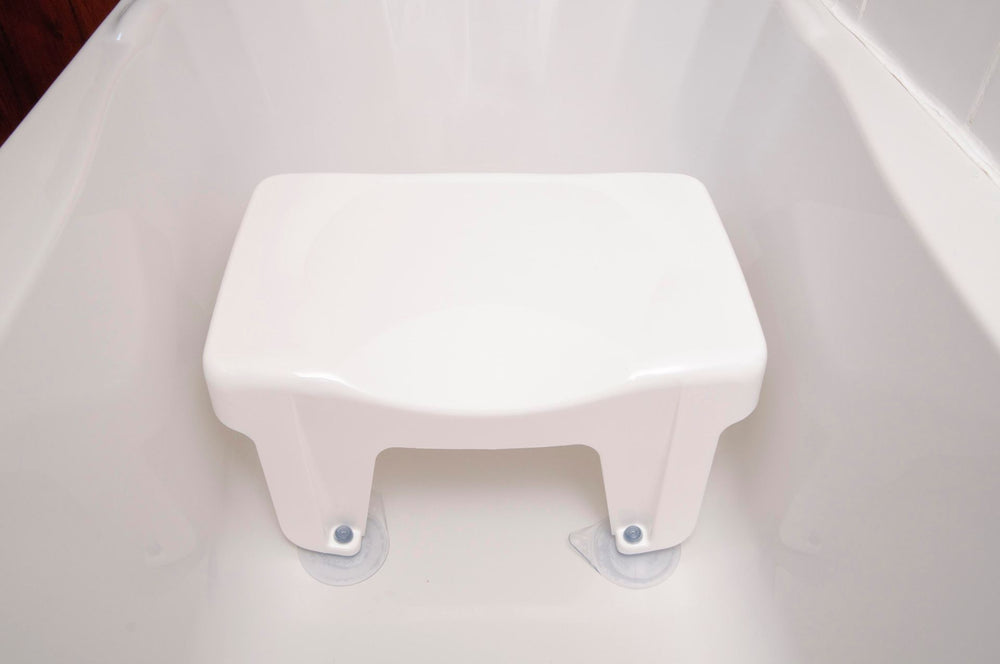 the image shows the cosby bath seat in a bath