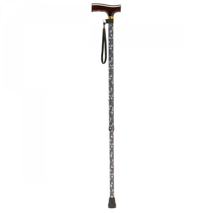 Picture of Homecraft Coloured Walking Sticks with a paisley pattern