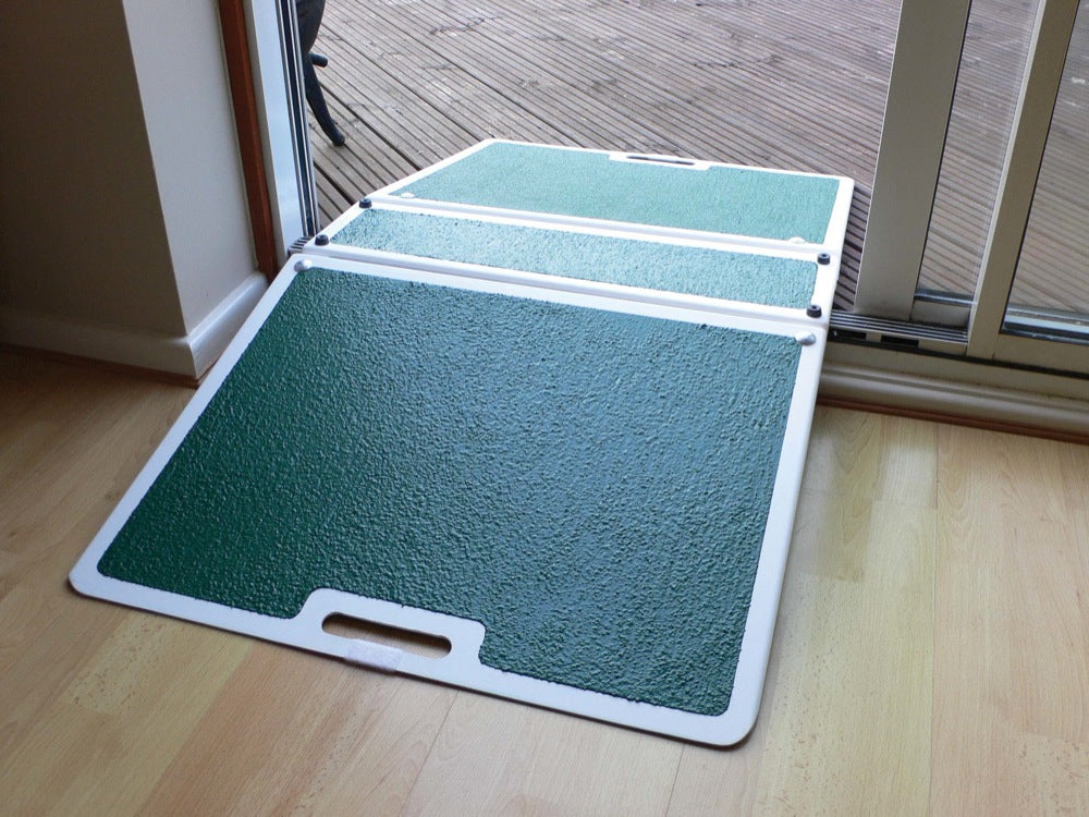 Folding Two Sided Threshold Ramp for wheelchairs and scooters – Ability ...