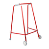 Days Red Adjustable Height Wheeled Walking Frames -S/M/L