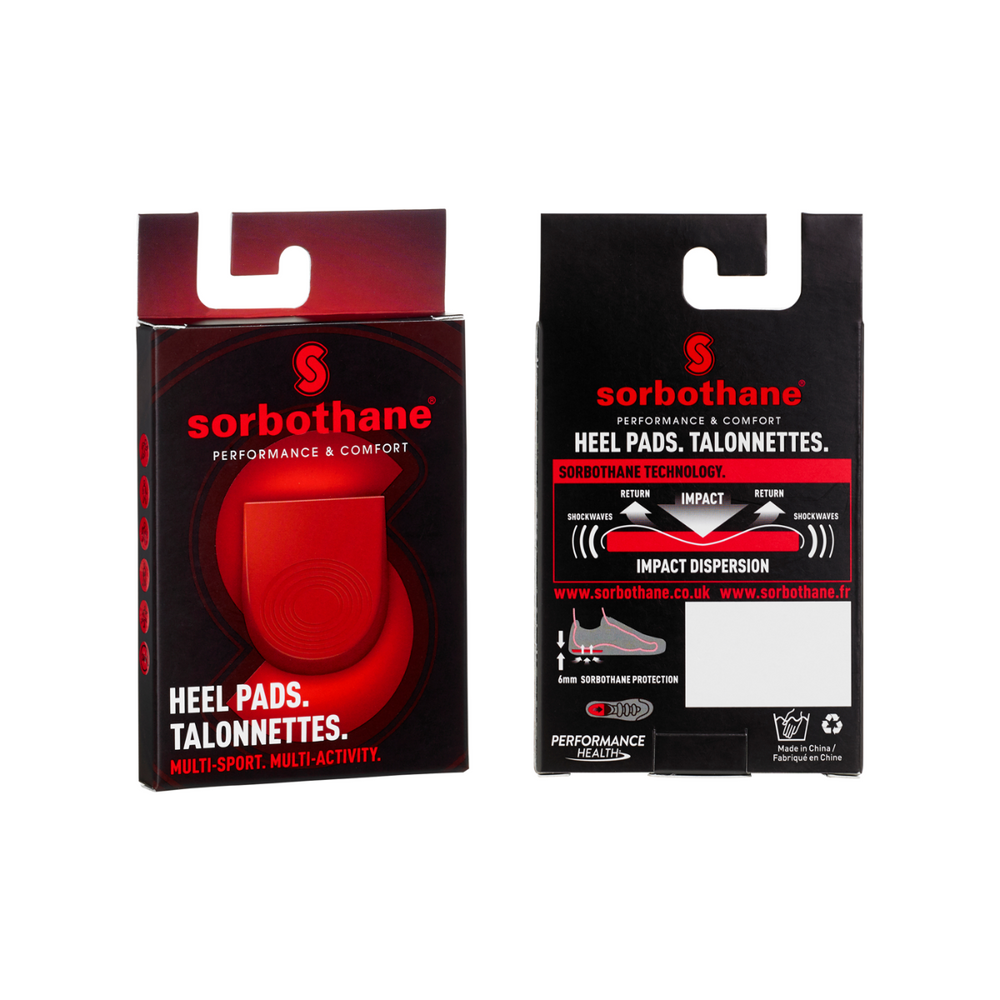 the packaging of Sorbothane Heel Pads