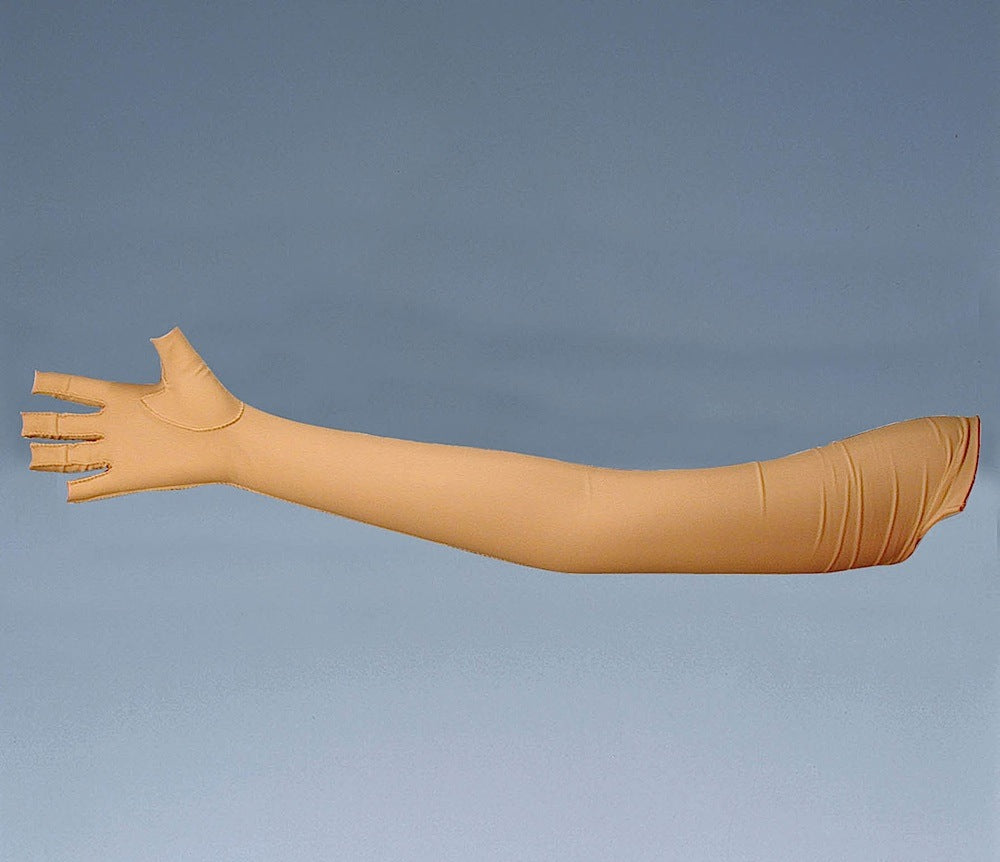 Oedema-Glove-Open-Finger-Full-Arm Left