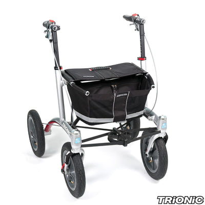 Front vew of the Trionic Rollator Walker 12