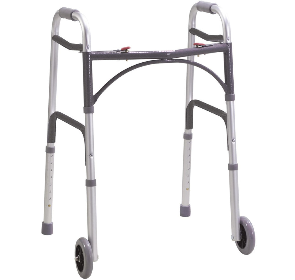 Drive Folding Walking Frame With Wheels