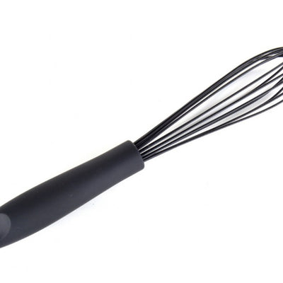 the silicone whisk with non-slip handle
