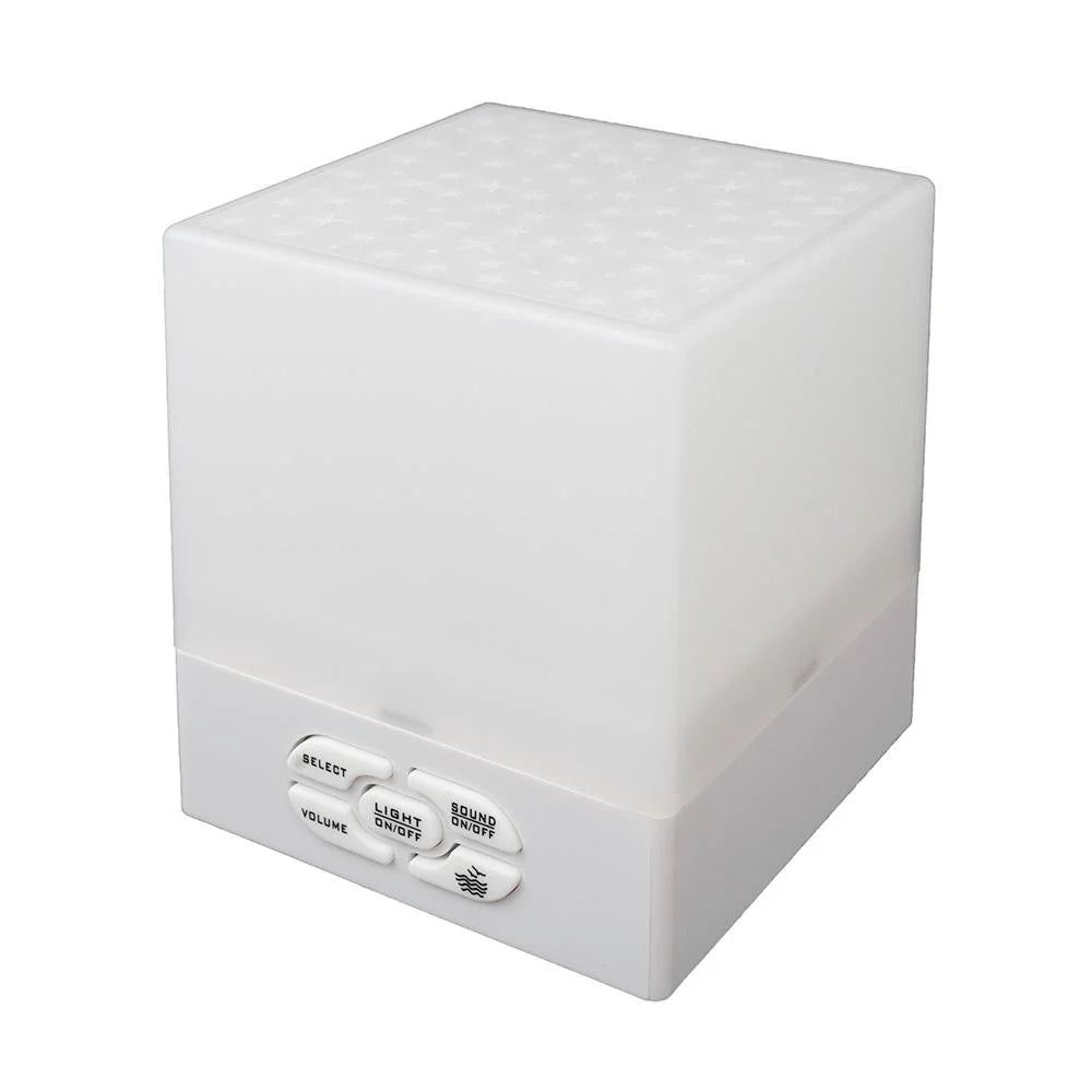 Lifemax Star Projection Cube with Lullaby and Nature Sounds